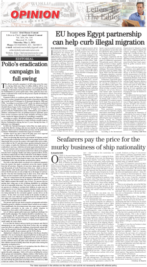 02 May, 2024 | Page OP-ED