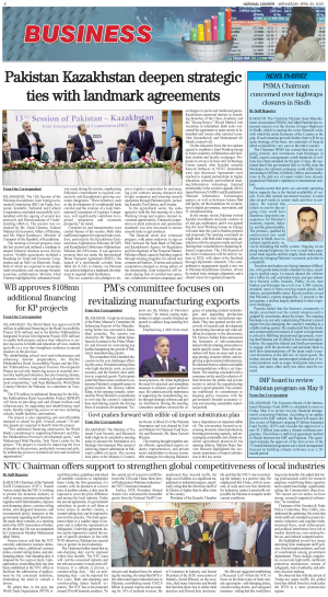 30 April, 2025 | Page Business