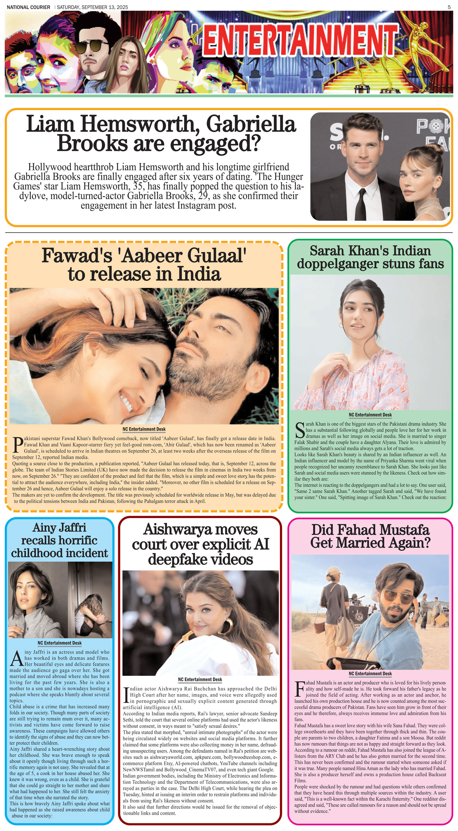 DNC-ePaper | 13 September, 2025 | Entertainment
