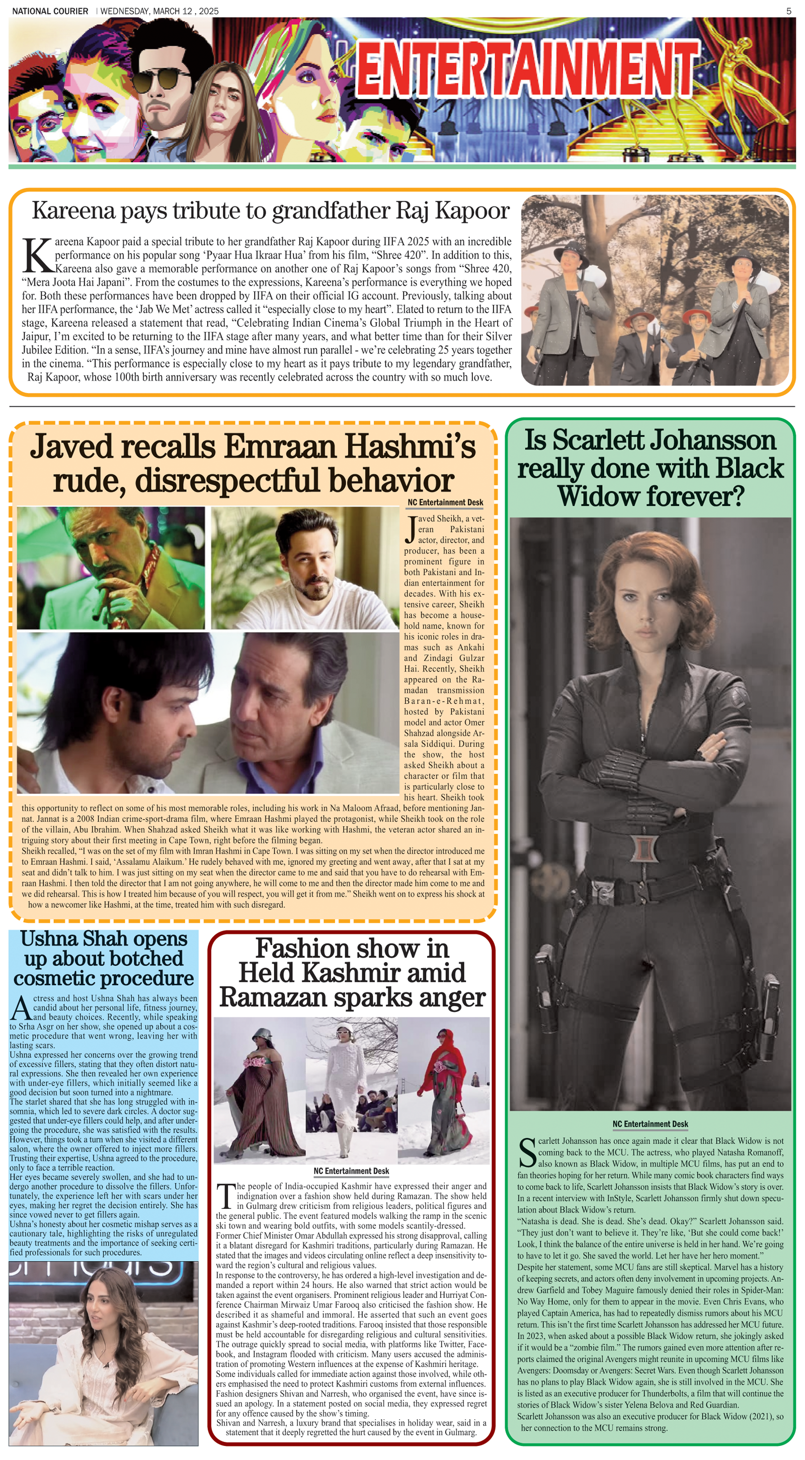 DNC-ePaper | 12 March, 2025 | Entertainment