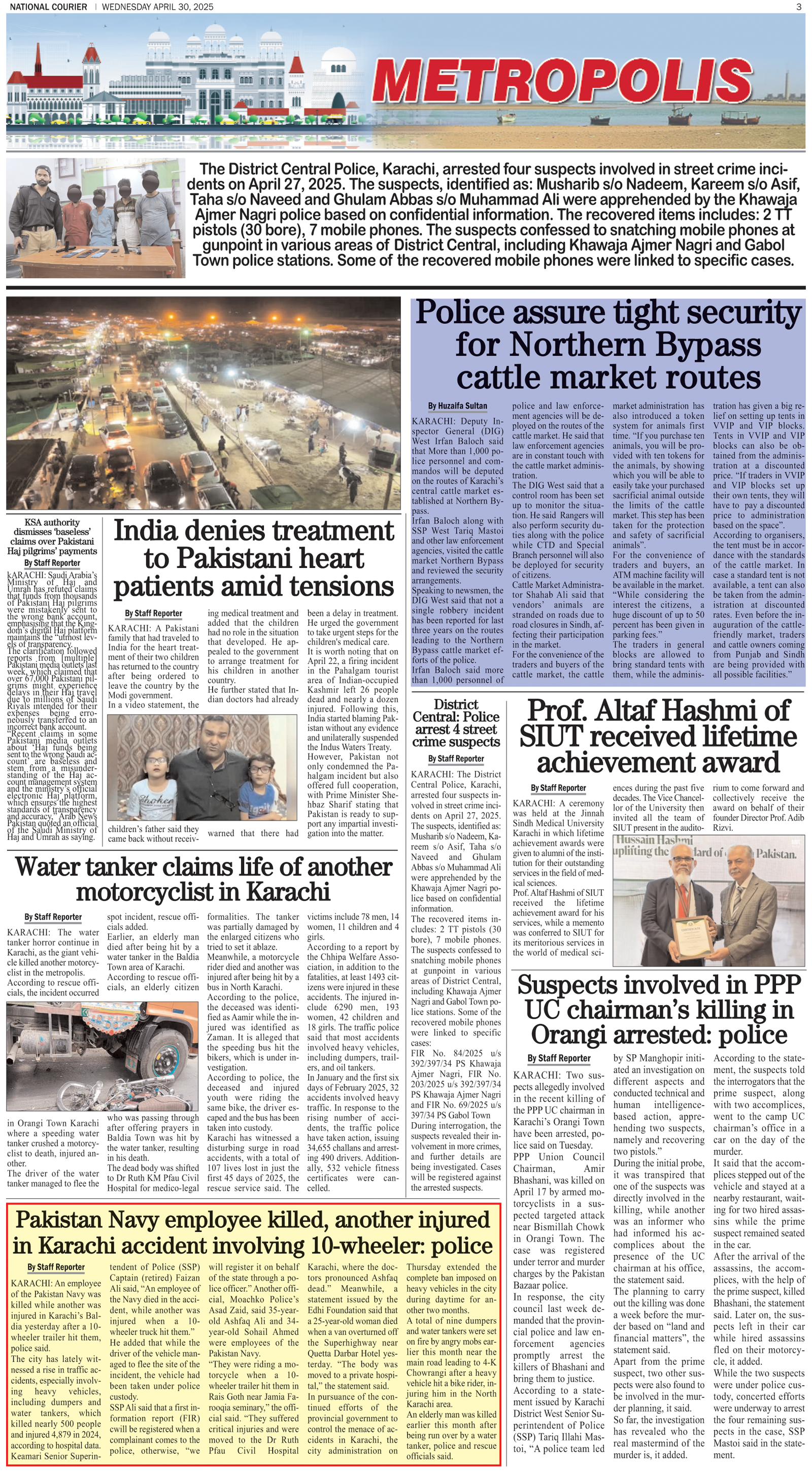 DNC-ePaper | 30 April, 2025 | Metropolis
