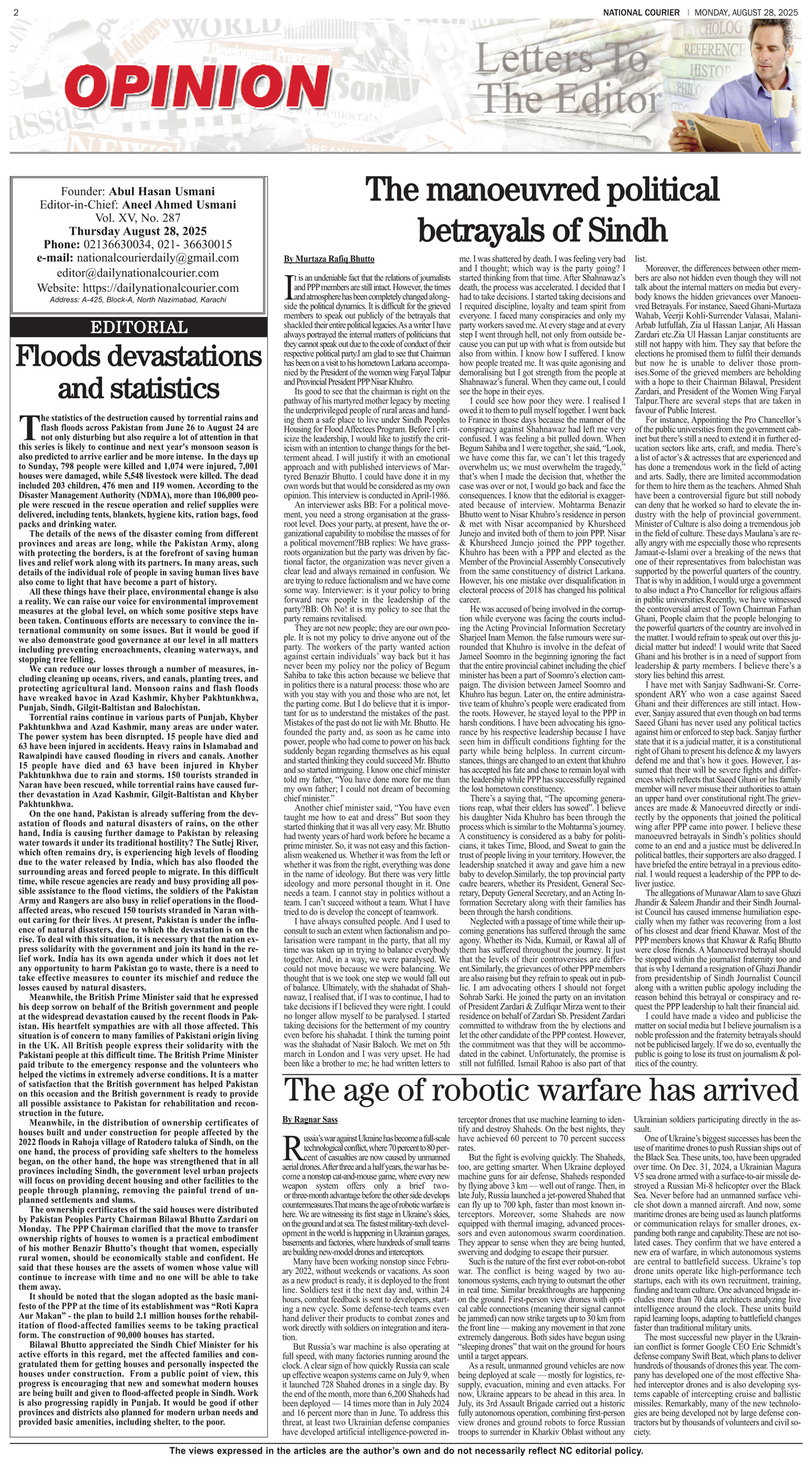 DNC-ePaper | 28 August, 2025 | OP-ED