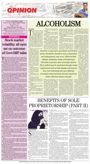 10 February, 2023 | Page OP-ED