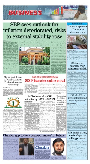 08 April, 2022 | Page Business