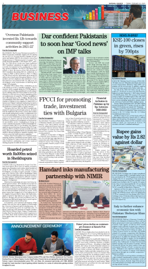 10 February, 2023 | Page Business