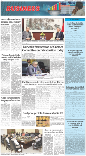 06 April, 2024 | Page Business