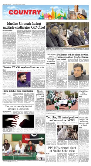 23 March, 2022 | Page Country