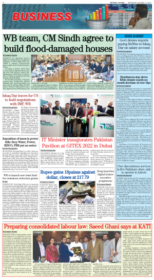 12 October, 2022 | Page Business