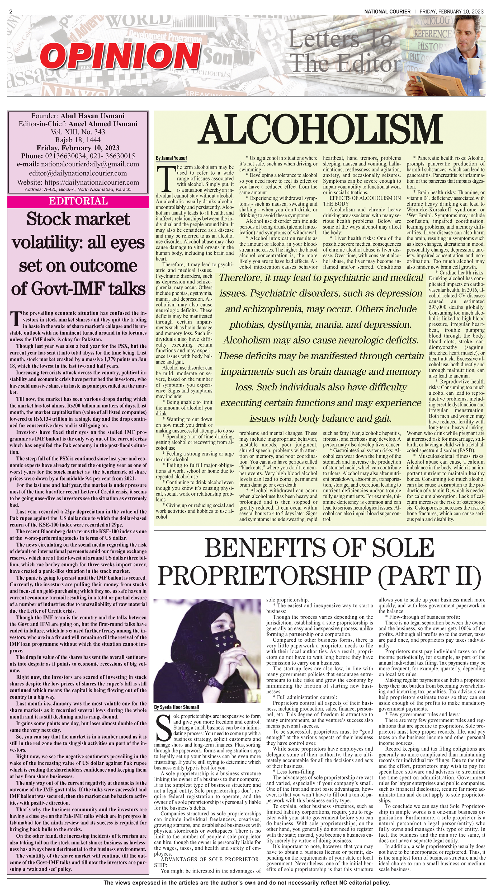 DNC-ePaper | 10 February, 2023 | OP-ED