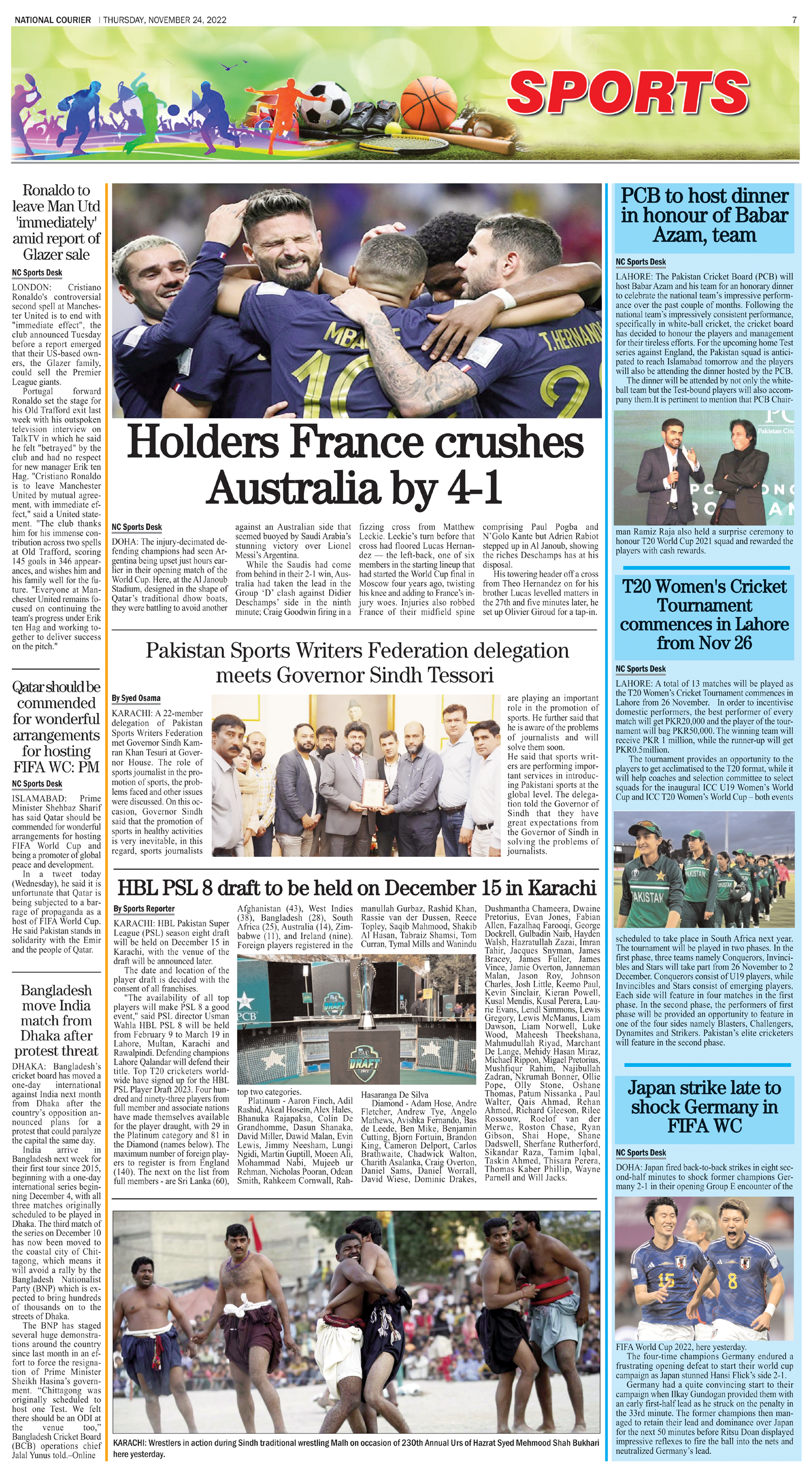 DNC-ePaper | 24 November, 2022 | Sports