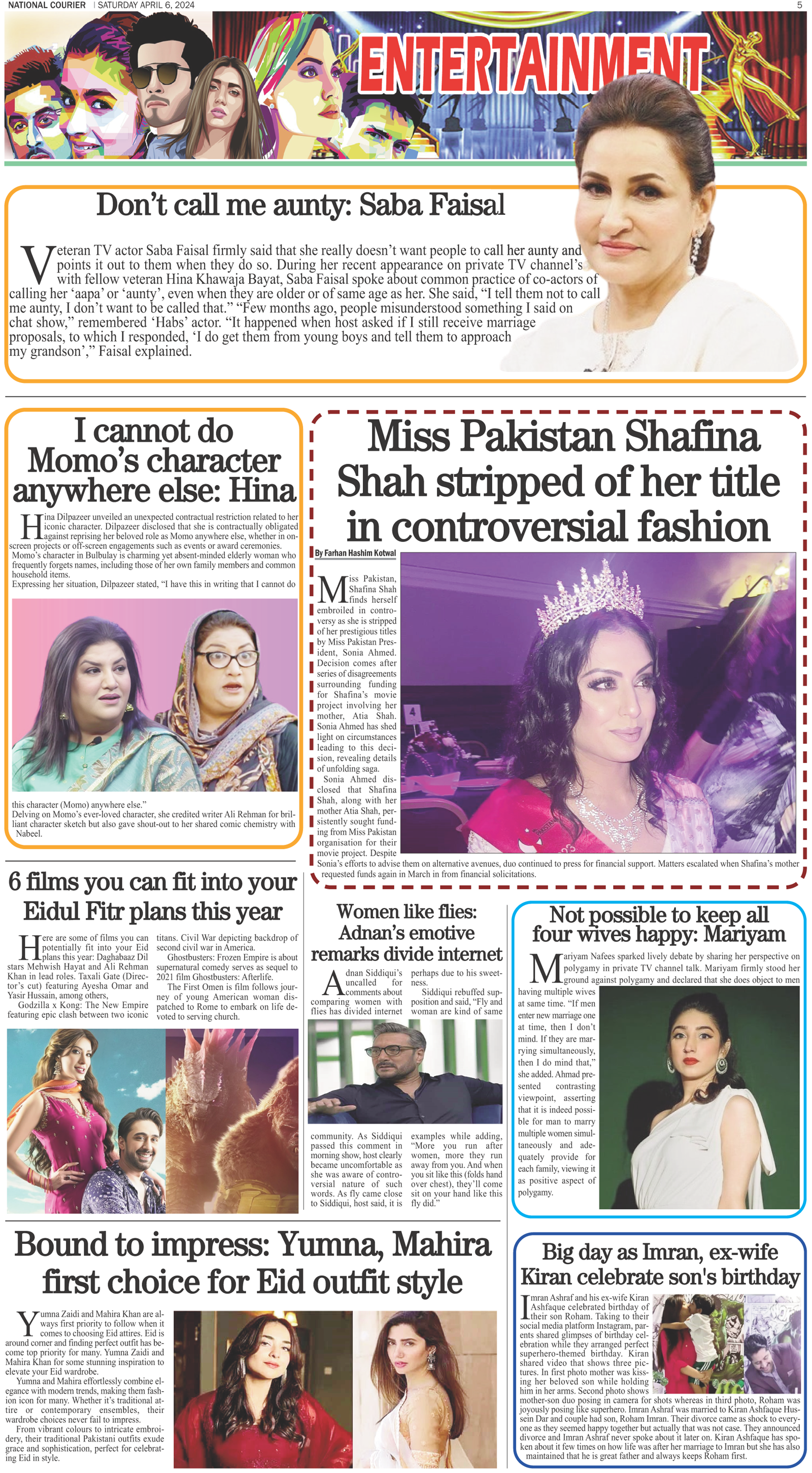DNC-ePaper | 06 April, 2024 | Entertainment