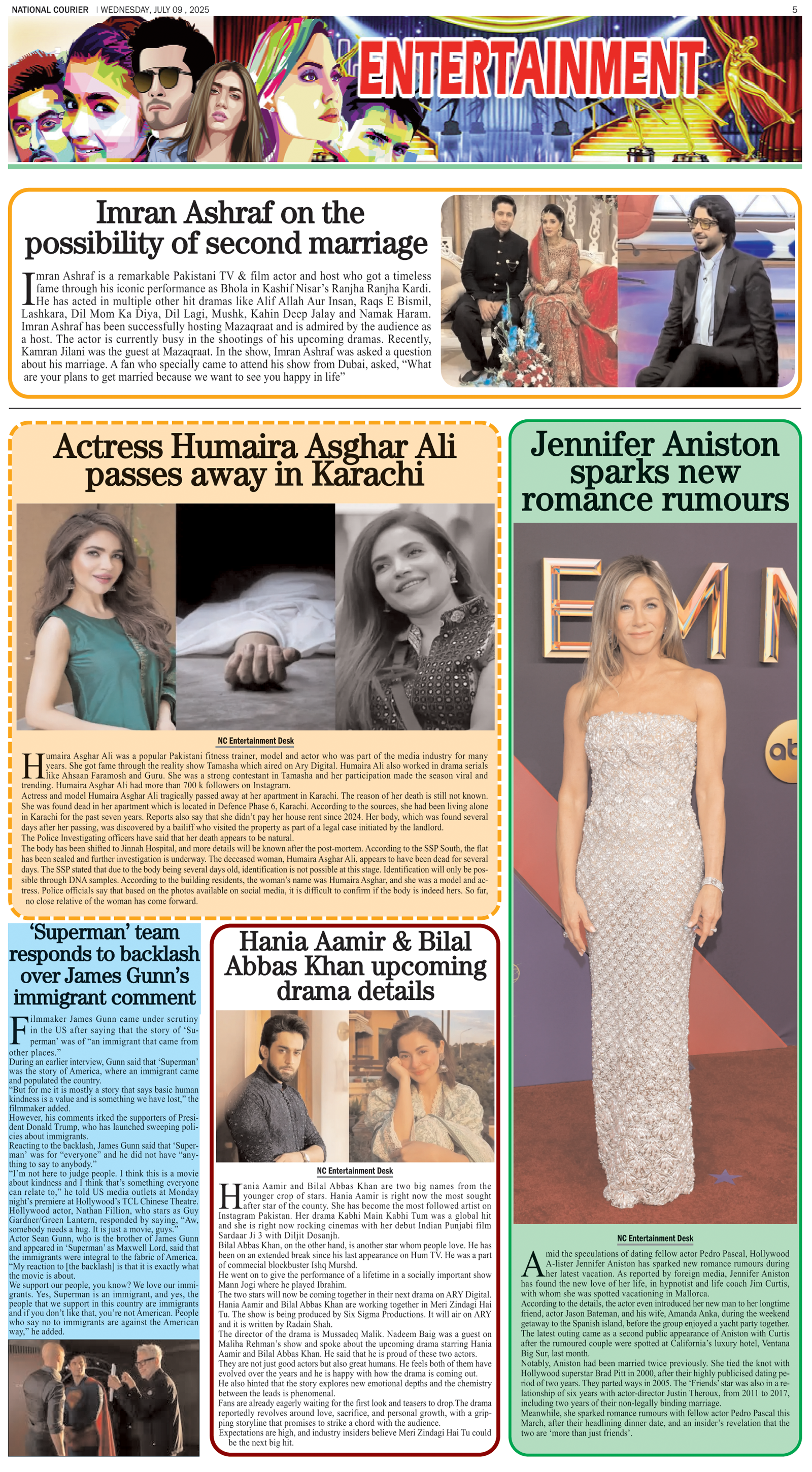 DNC-ePaper | 09 July, 2025 | Entertainment