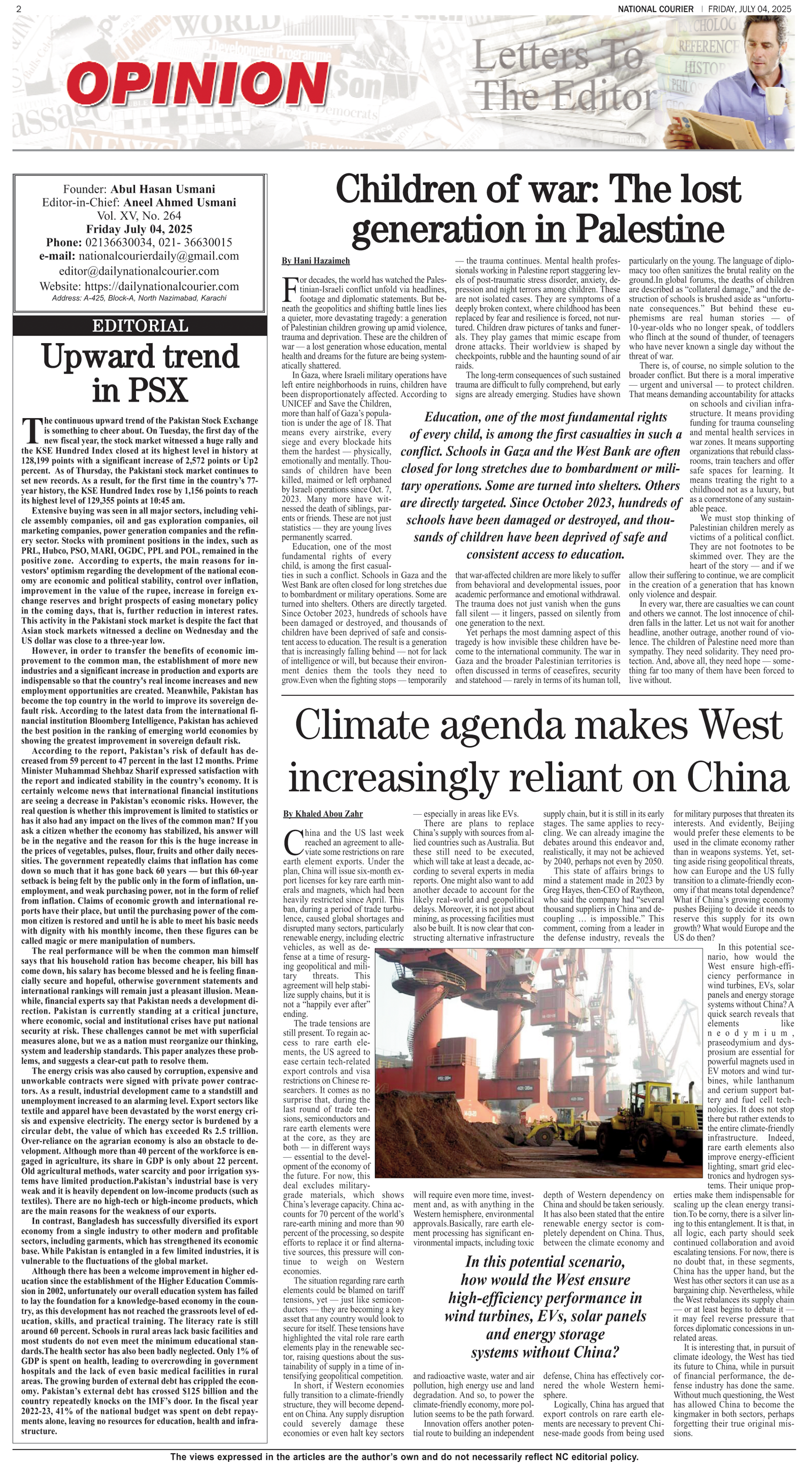 DNC-ePaper | 04 July, 2025 | OP-ED