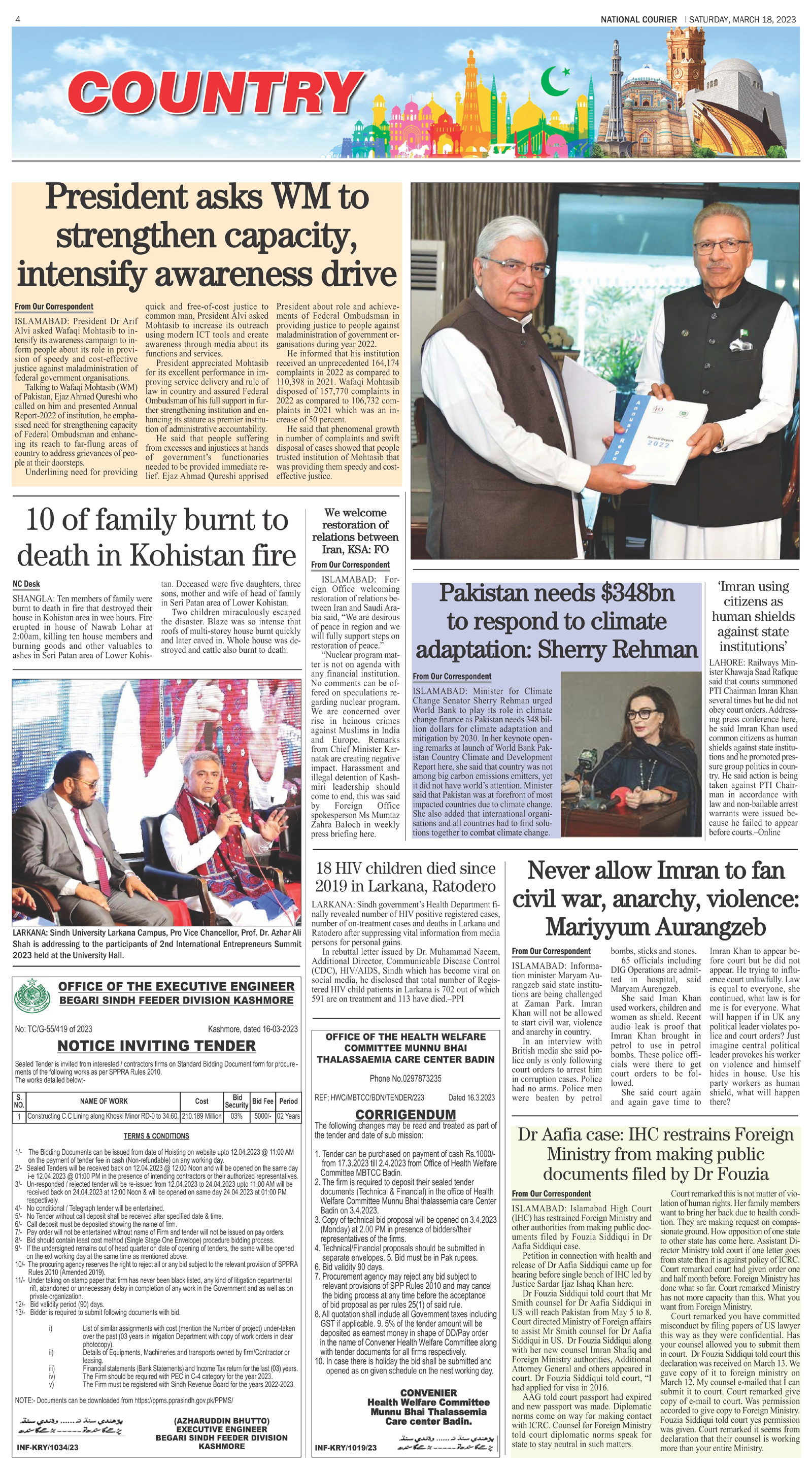 DNC-ePaper | 18 March, 2023 | Country