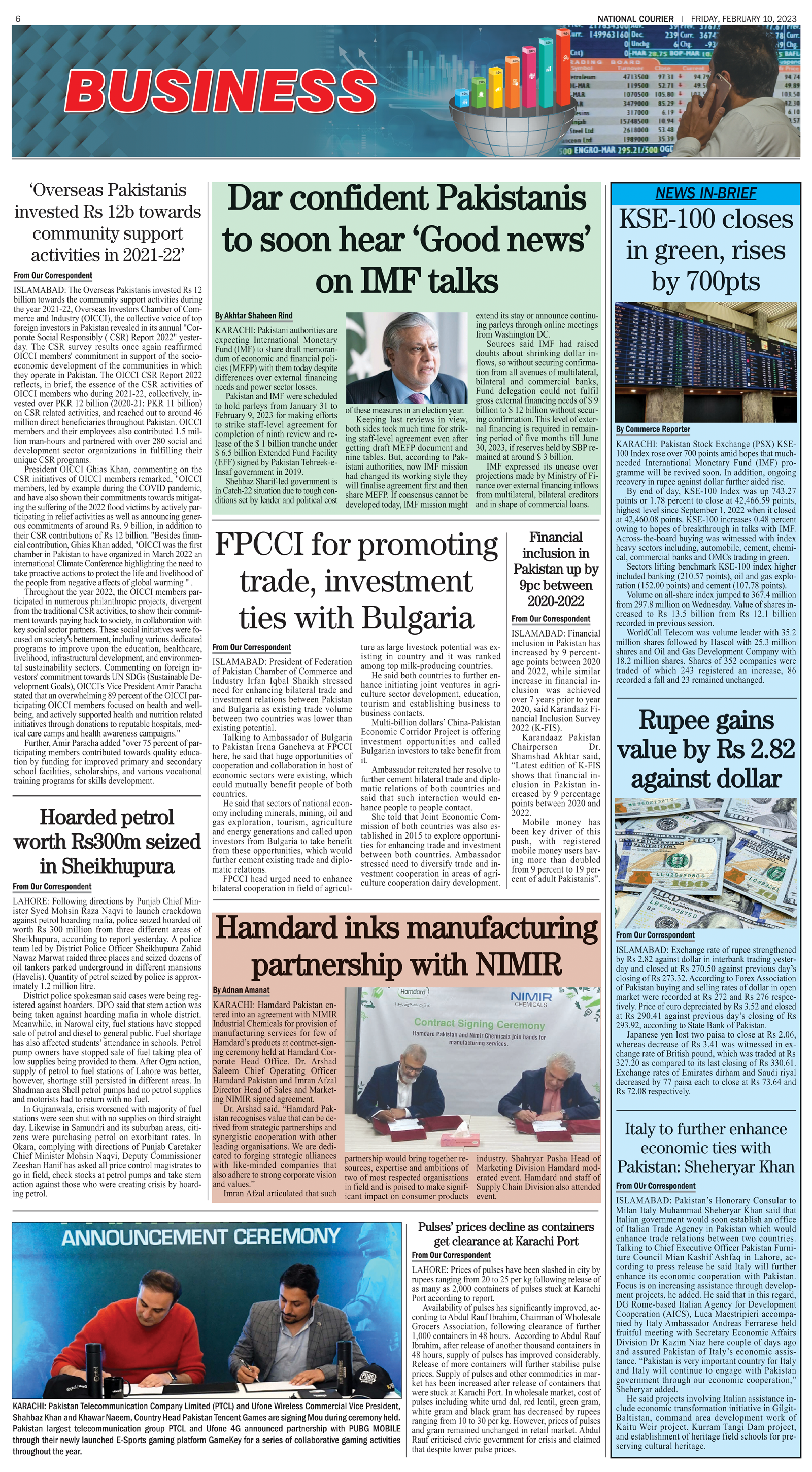 DNC-ePaper | 10 February, 2023 | Business