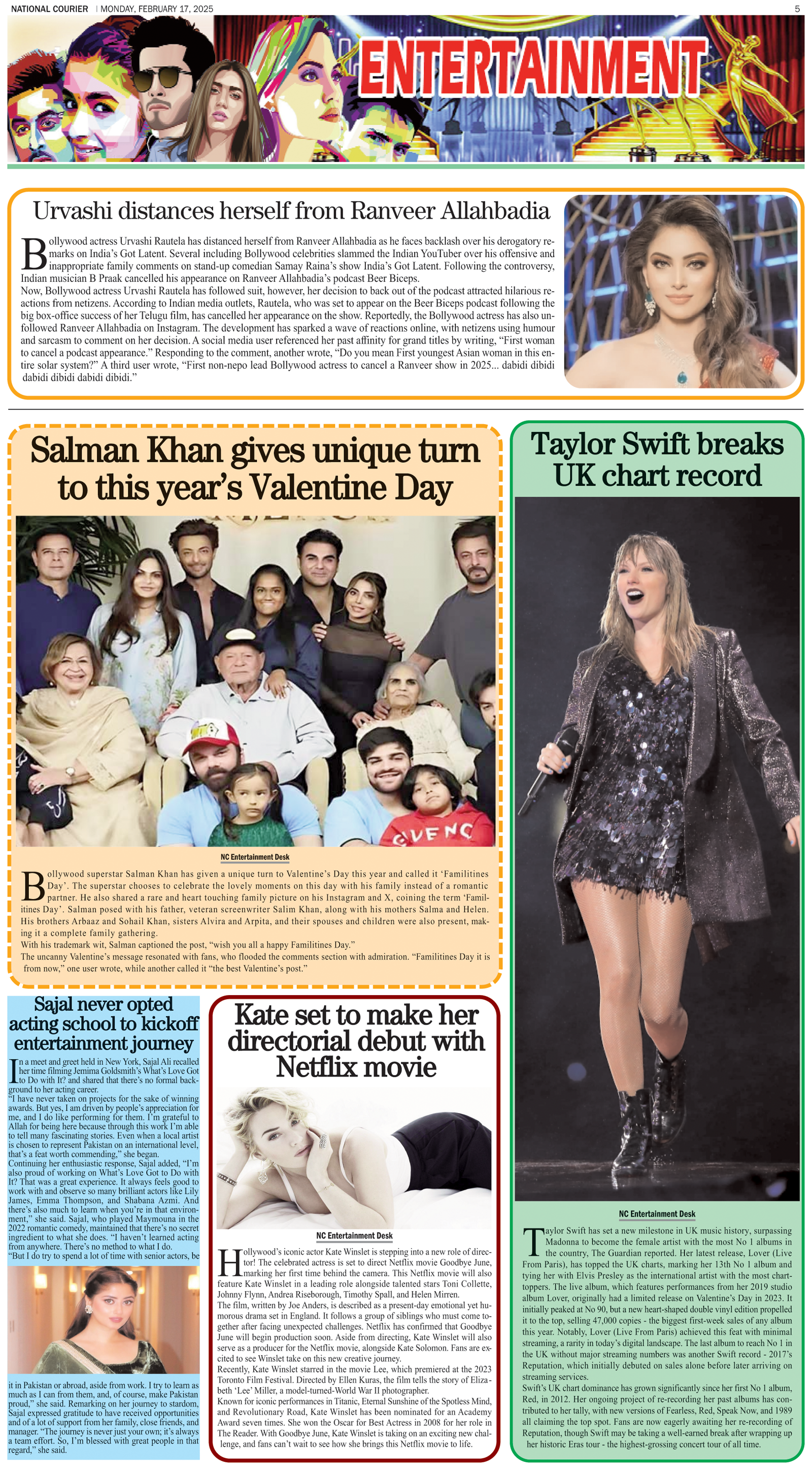 DNC-ePaper | 17 February, 2025 | Entertainment