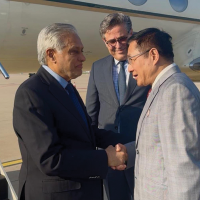 DPM Dar reaches Beijing amid regional tensions
