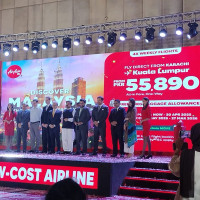 Malaysian airline AirAsia starts new Karachi-Kuala Lumpur route