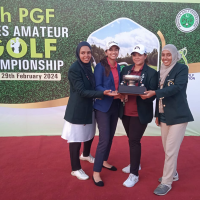 Abiha Saeed wins title of 7th Ladies Amateur Golf Championship