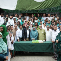 Ziauddin University celebrates 78th Independence Day and "Marka-e-Haq" with great enthusiasm