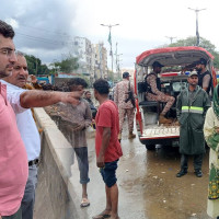 District Central's rain emergency operation in full swing