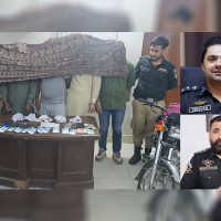 Nazimabad police's big operation dangerous robbery gang busted
