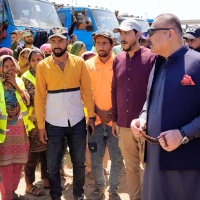 PPP leader, MD SSWMB on inspection visit at Keamari