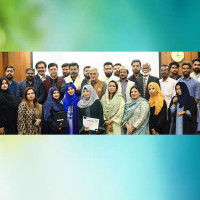 All Karachi Urdu Declamation Contest- 2025 held at ICMA on Iqbal Day