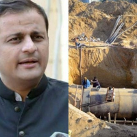 Mayor visits Gulshan Hadeed to inspect water supply lines work