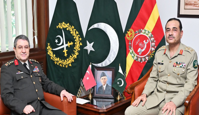 COAS, Turkish military leader discuss measure to enhance defence cooperation