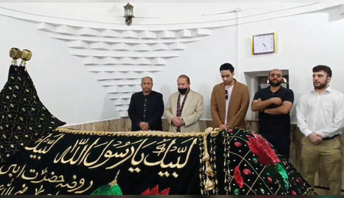 Nawaz Sharif visits shrine of Hazrat Saad ibn Abi Waqqas (RA) in China’s Guangzhou