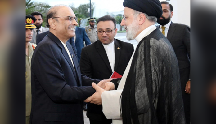 President Zardari, Iran’s Raisi pledge to strengthen bilateral ties