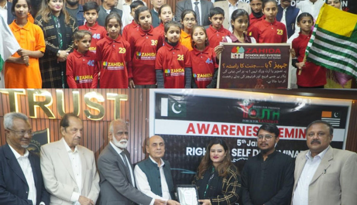 Awareness seminar held in Karachi on Right to Self-Determination Day for Kashmir