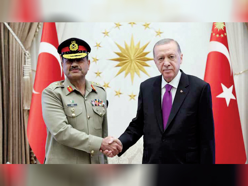 ‘COAS Asim Munir meets Turkish President, calls for promoting defence ties’