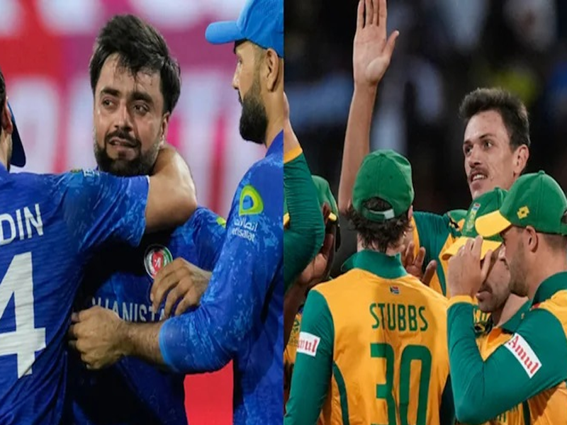 South Africa to lock horns with Afghanistan in T20 World Cup semi-final South Africa to lock horns with Afghanistan in T20 World Cup semi-final