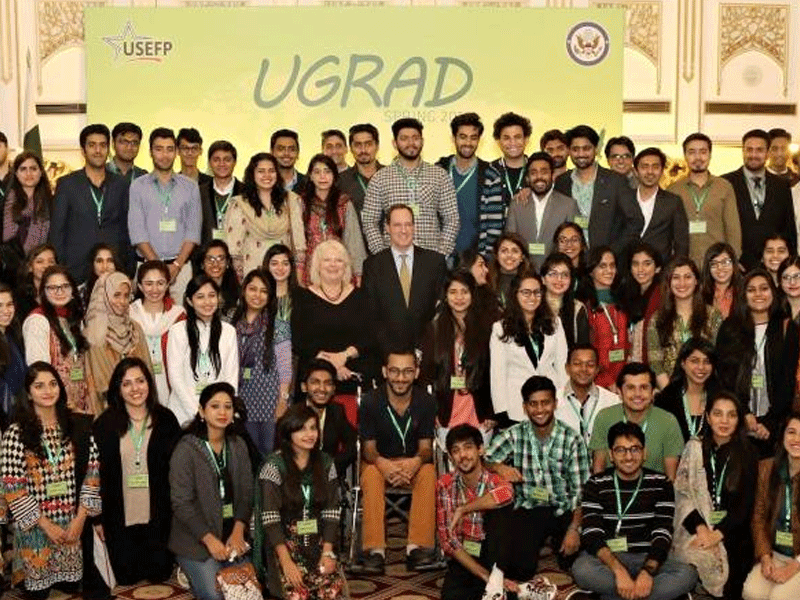 ‘54 Pak students to attend one semester in US’