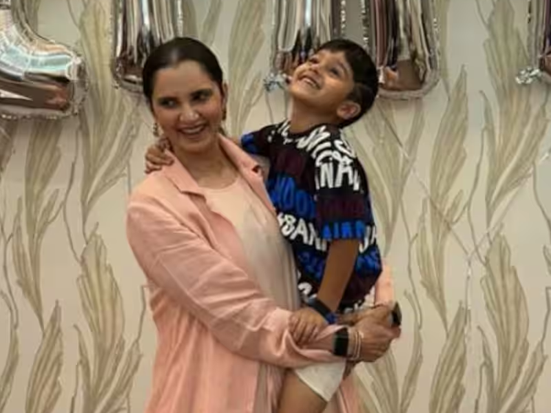 Sania celebrates 6th birthday of son Izhaan, pictures go viral! Sania celebrates 6th birthday of son Izhaan, pictures go viral!