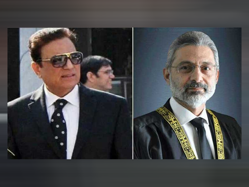 Bitter exchange between CJP Qazi, Naeem Bokhari during Margalla Hills case review Bitter exchange between CJP Qazi, Naeem Bokhari during Margalla Hills case review