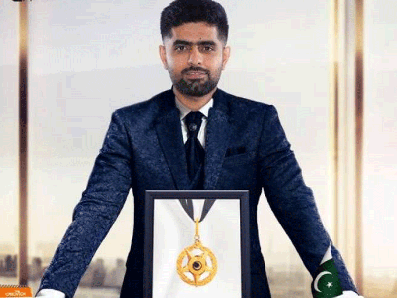 Skipper Babar Azam conferred Sitara-e-Imtiaz Skipper Babar Azam conferred Sitara-e-Imtiaz