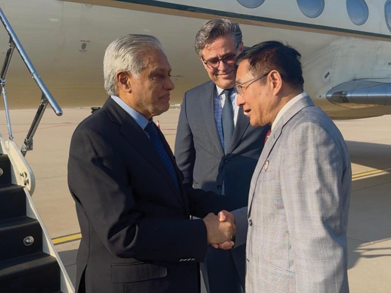 DPM Dar reaches Beijing amid regional tensions DPM Dar reaches Beijing amid regional tensions