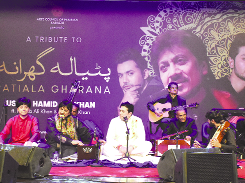 Arts Council Karachi’s tribute to Patiala Gharana at classical musical programme