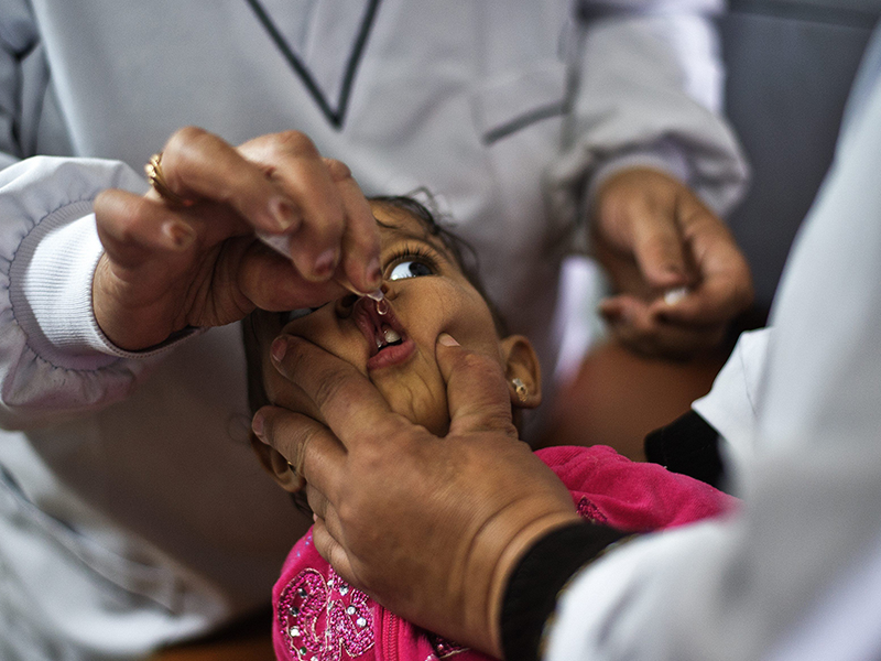 Efforts to eradicate polio seem to be faltering