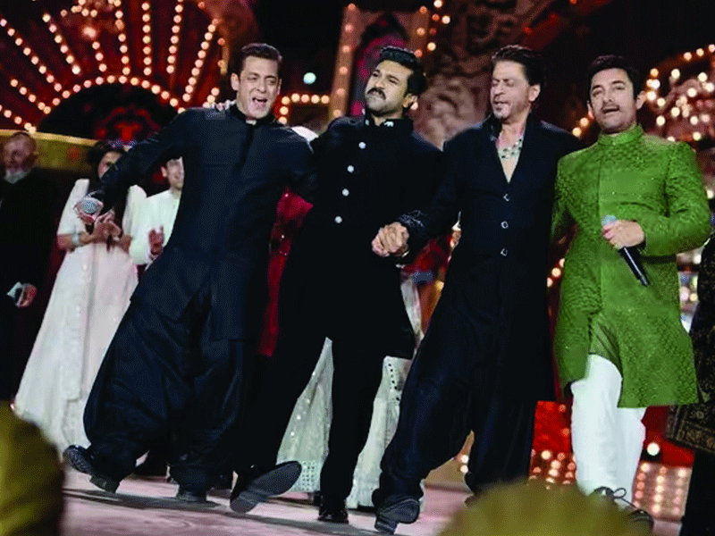 Three Khans set dance floor on fire at Anant’s pre-wedding bash Three Khans set dance floor on fire at Anant’s pre-wedding bash