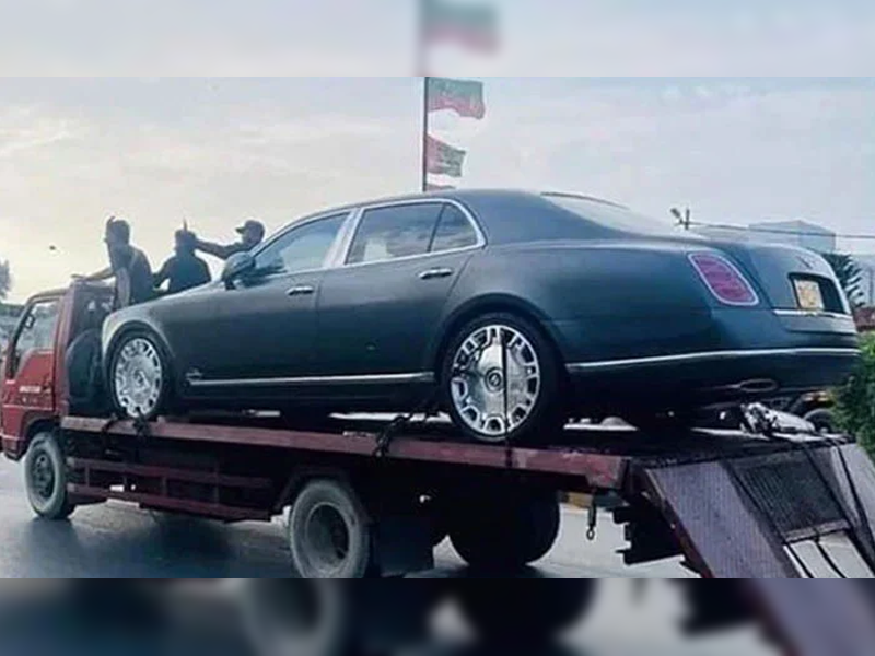Custom officials recovers UK’s stolen ‘Bentley Mulsanne’ from DHA Karachi Custom officials recovers UK’s stolen ‘Bentley Mulsanne’ from DHA Karachi