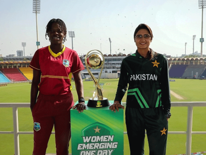 Trophy for Pakistan Women A v West Indies Women A One-Day series unveiled