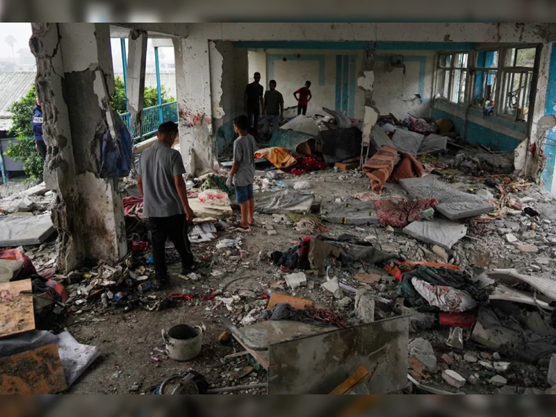 40 killed, dozens wounded in Israeli strike on UN school: Gaza officials 40 killed, dozens wounded in Israeli strike on UN school: Gaza officials