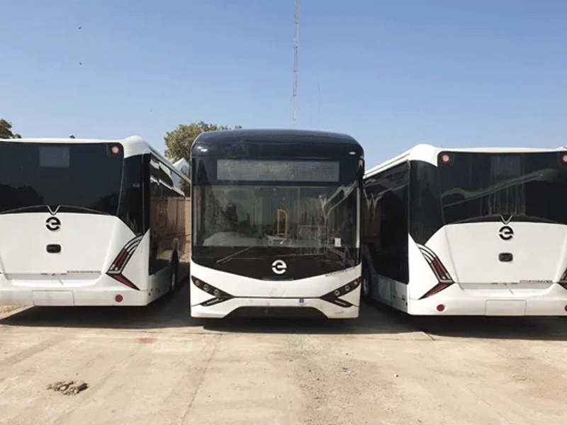 Test run of electric buses today, says Sharjeel Test run of electric buses today, says Sharjeel