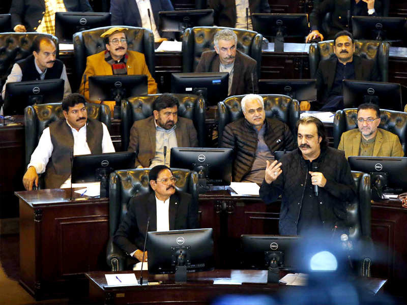 Gandapur elected KP CM, vociferously calls for PTI founder's freedom