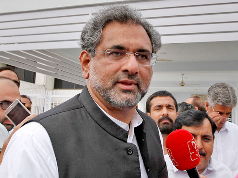 Ex-PM Abbasi says putting each other behind bars not a solution to economic woes