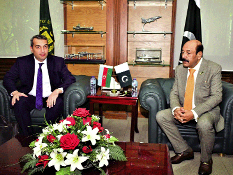 Defence Minister, Azerbaijan envoy discuss bilateral ties Defence Minister, Azerbaijan envoy discuss bilateral ties